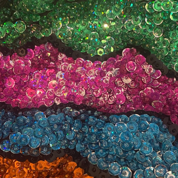 Easy Tiger Sequin Rainbow Bodysuit - Picture 4 of 4